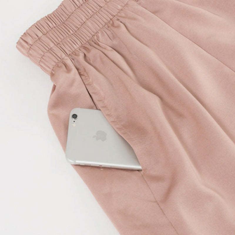 Ice Silk Wide Leg Thin Shorts-My Comfy Pant