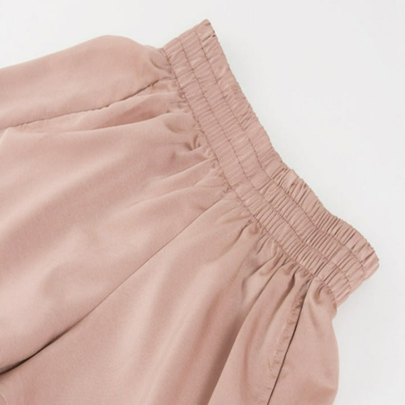 Ice Silk Wide Leg Thin Shorts-My Comfy PantIce Silk Wide Leg Thin Shorts - Image 12