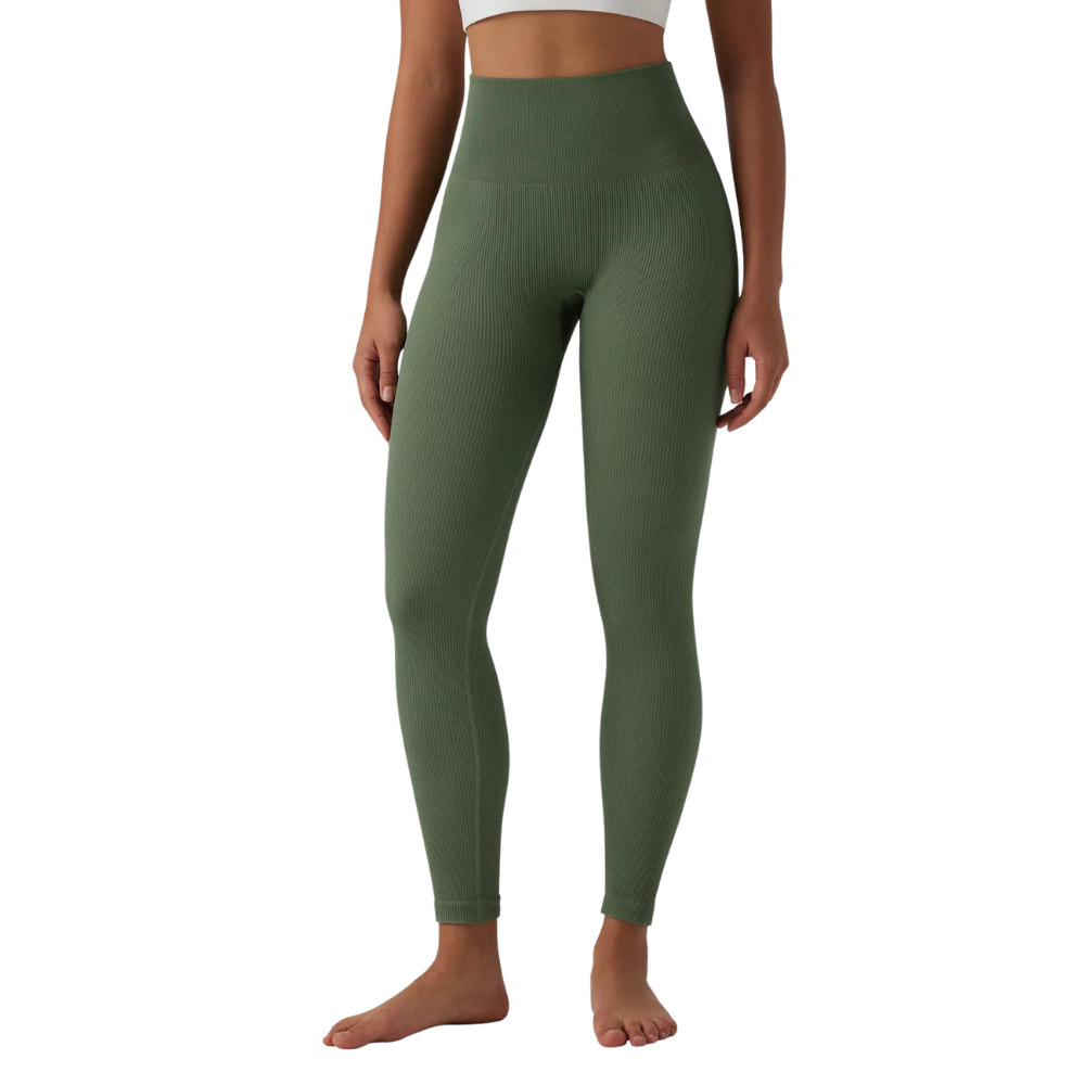 High Waisted Tummy Control Yoga Leggings