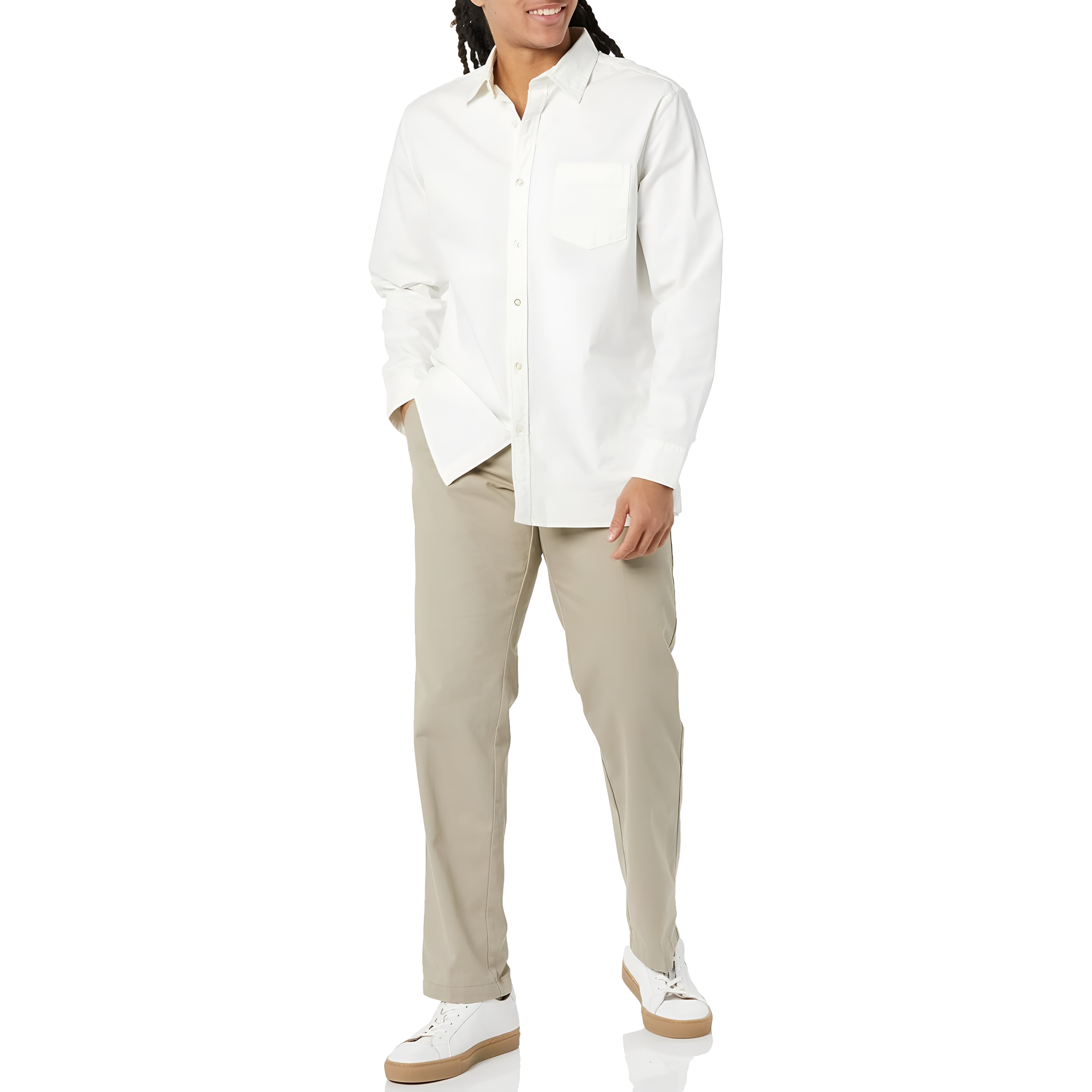 Everyday Straight Fit Chino Pants For Men
