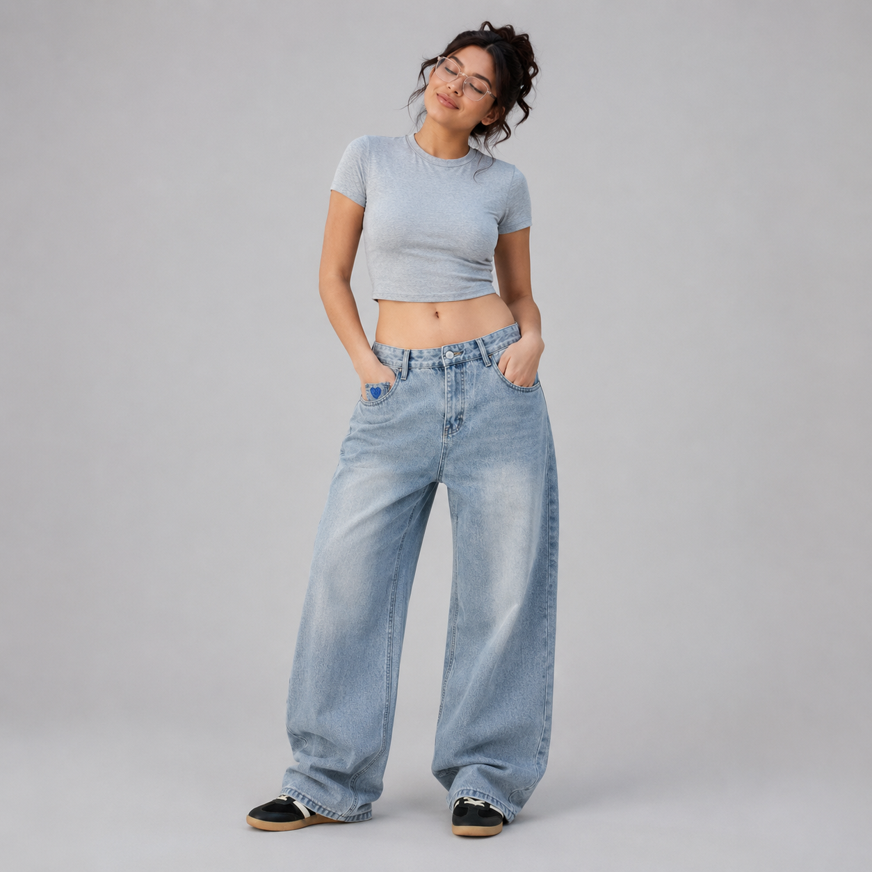 Casual Baggy Daily Wear Straight Jeans For Men