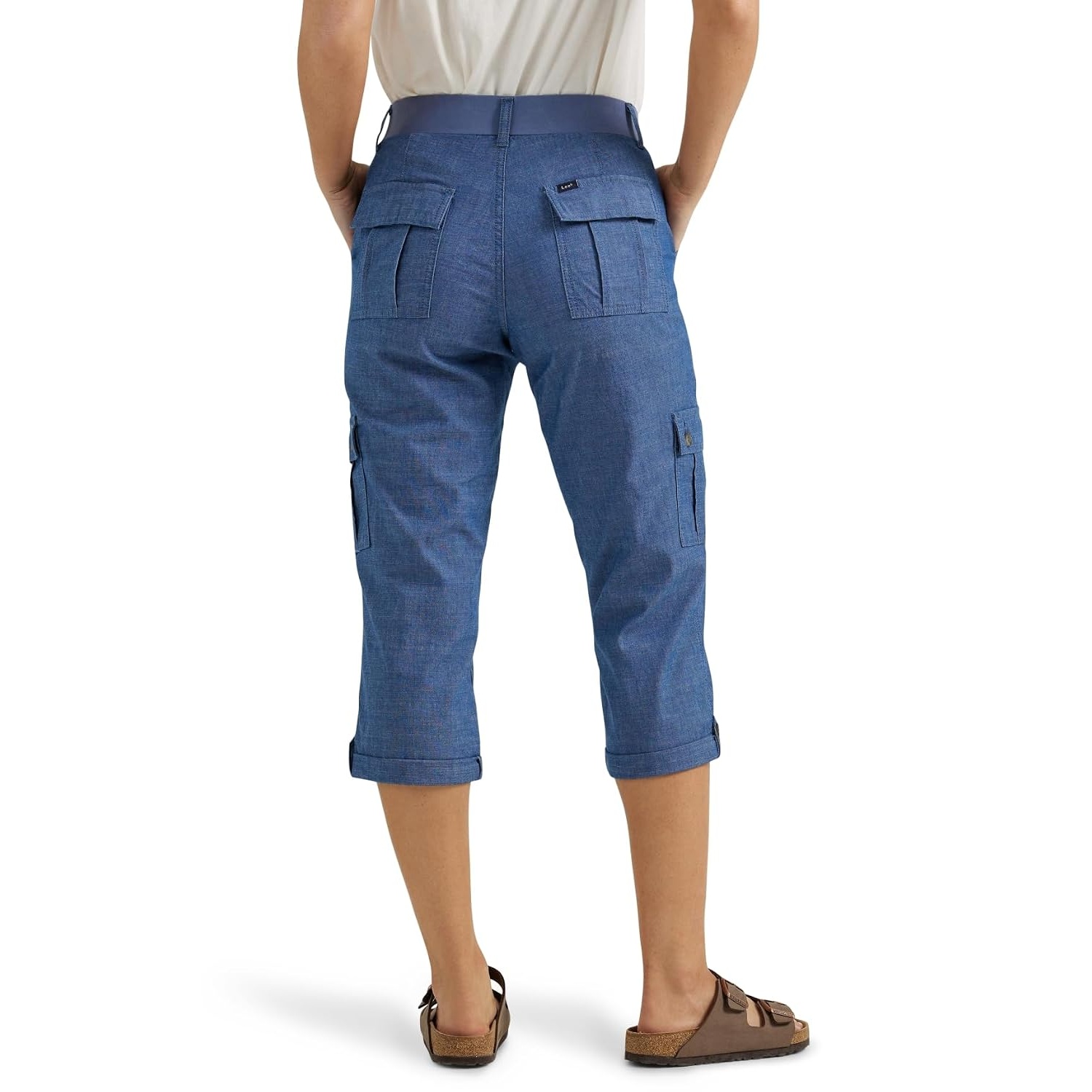 Comfy Cargo Capri Pants For Women