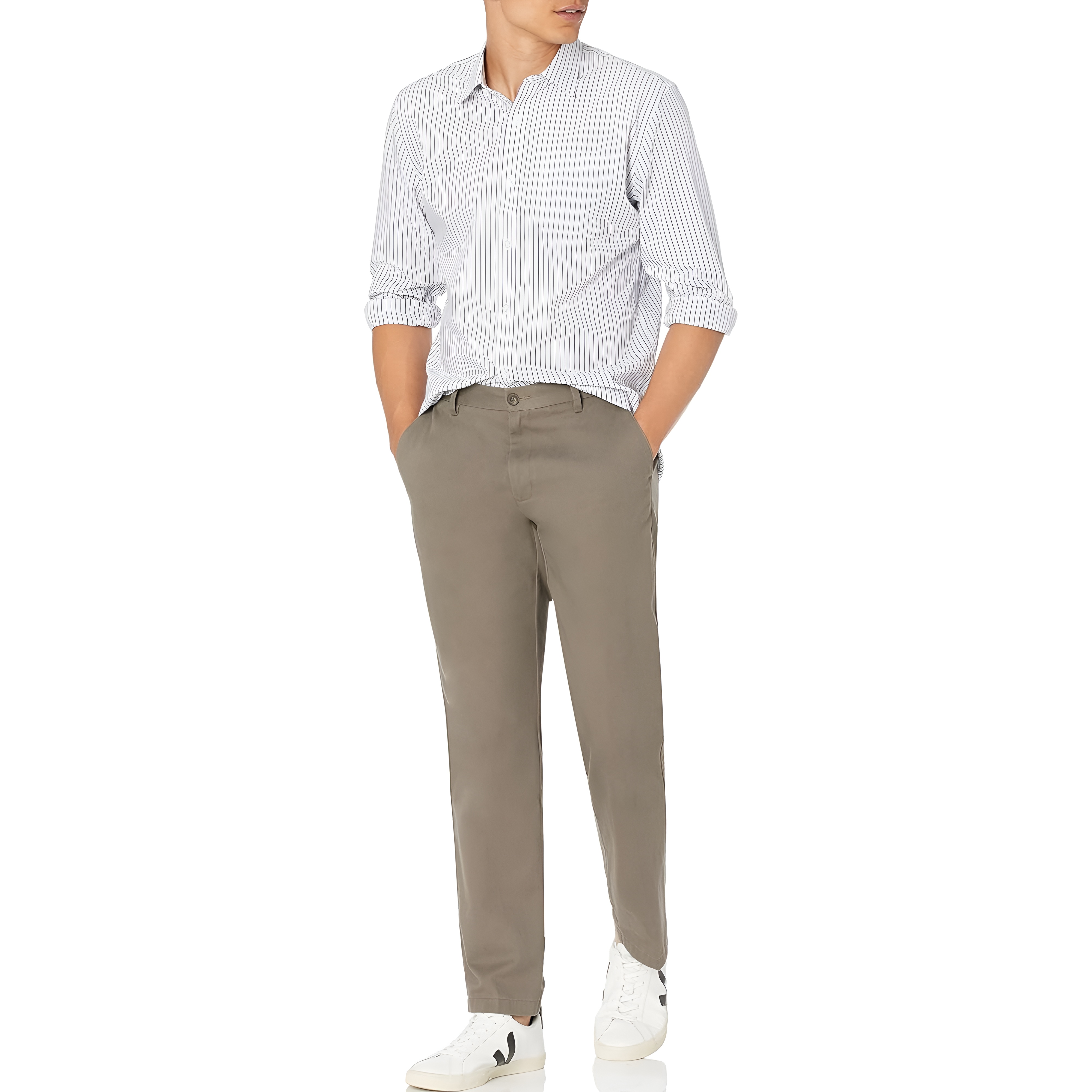 Everyday Straight Fit Chino Pants For Men