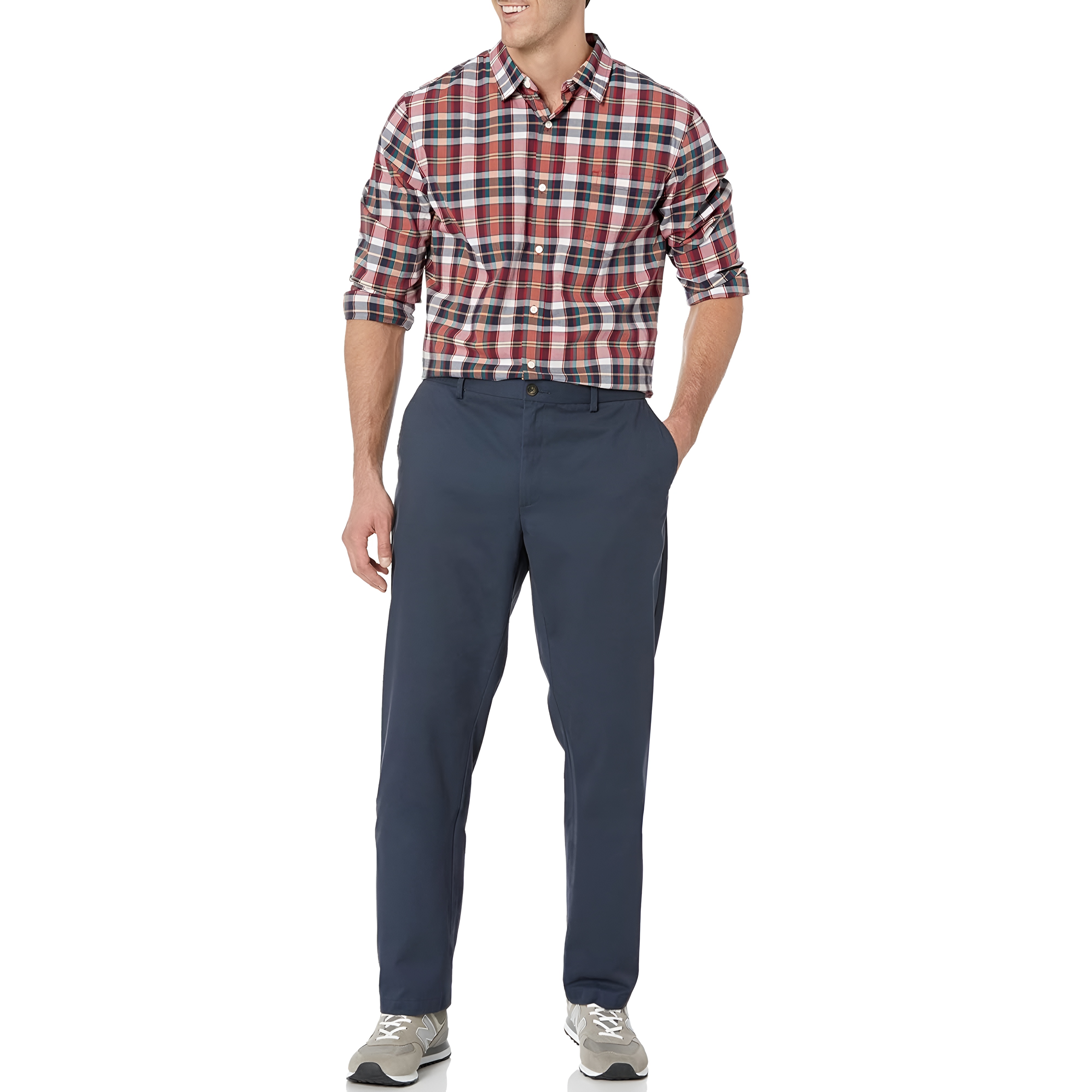 Everyday Straight Fit Chino Pants For Men
