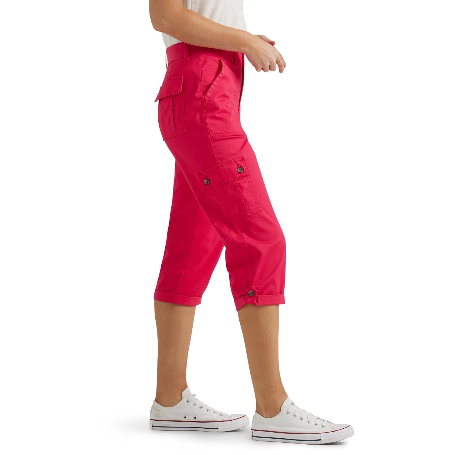 Comfy Cargo Capri Pants For Women