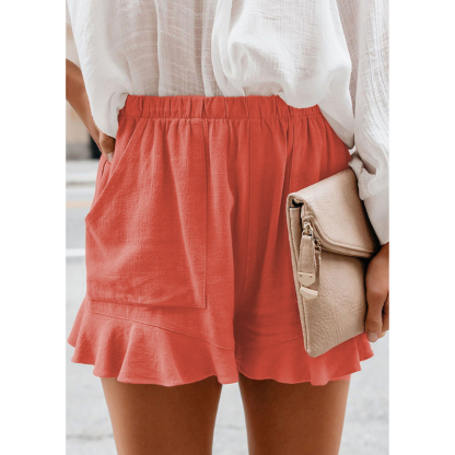 High Waist Pleated Loose Straight Pants-My Comfy Pant