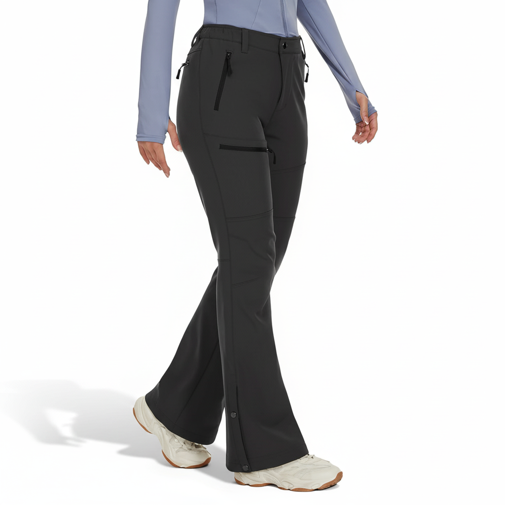 Waterproof Fleece Lined Ski Pants for Women