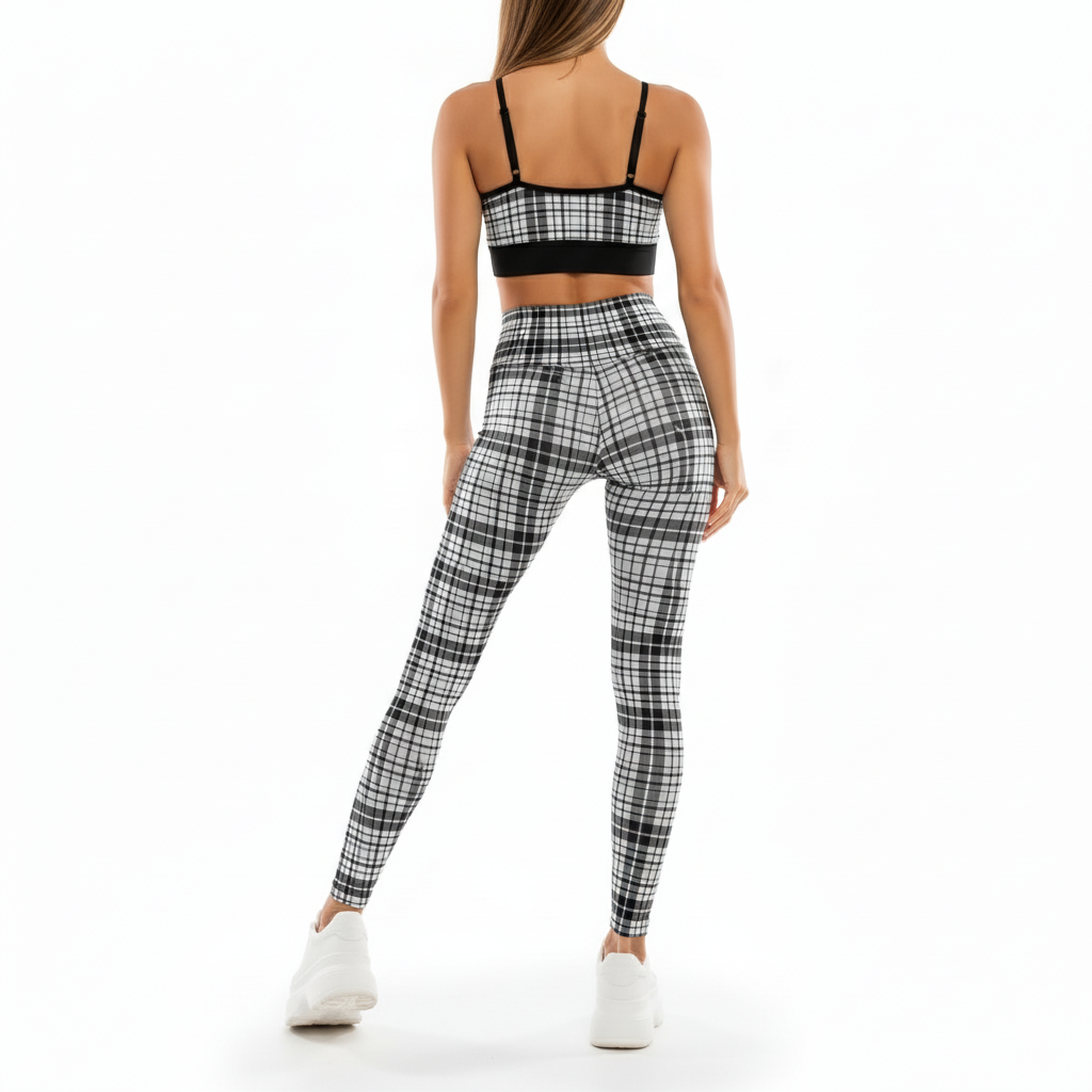 Women High Rise Printed LeggingsWomen High Rise Printed Leggings - Image 16