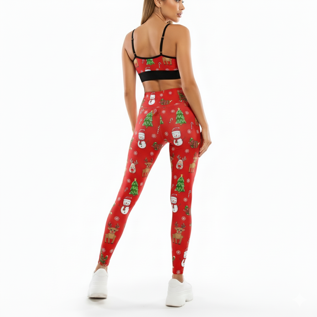 Women High Rise Printed Leggings