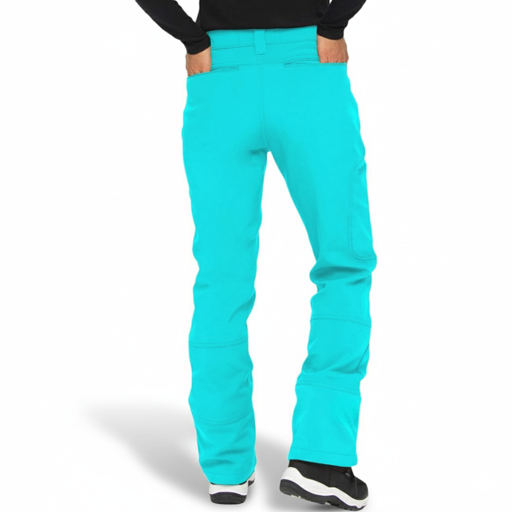 Fleece Lined Softshell Ski Snow Pants For Women