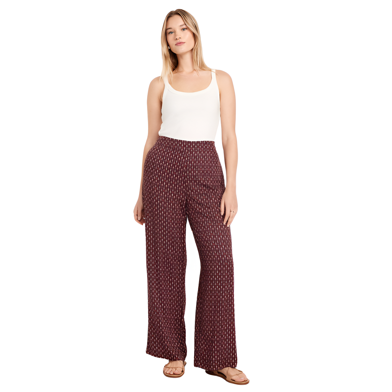 High Waisted Playa Wide Leg Pants-My Comfy Pant