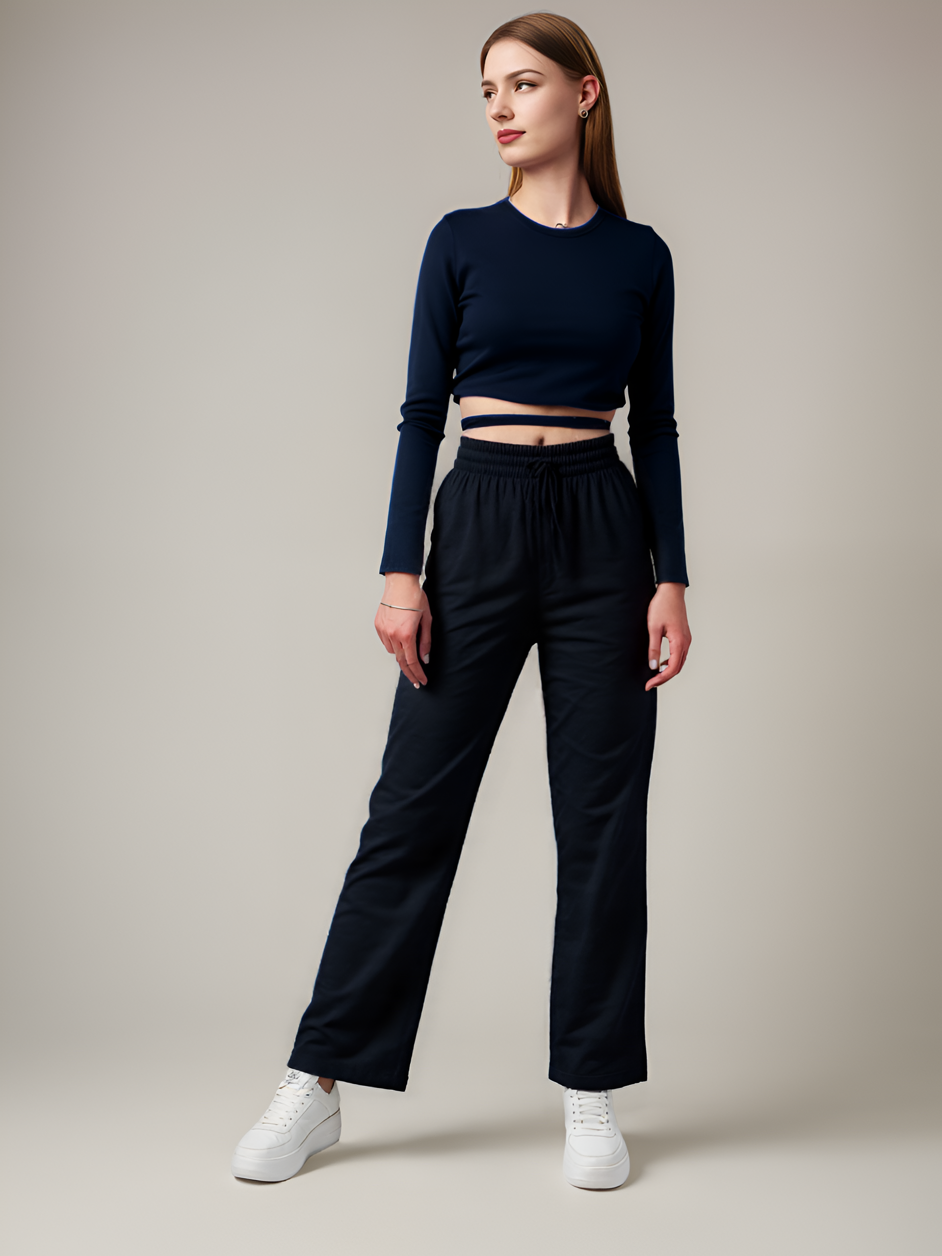 Women's Retreat Linen High Rise Wide Leg Pant-My Comfy Pant