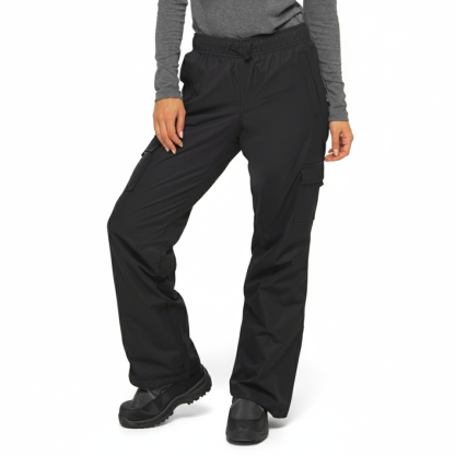 Fleece Lined Pull Over Cargo Snow Pants