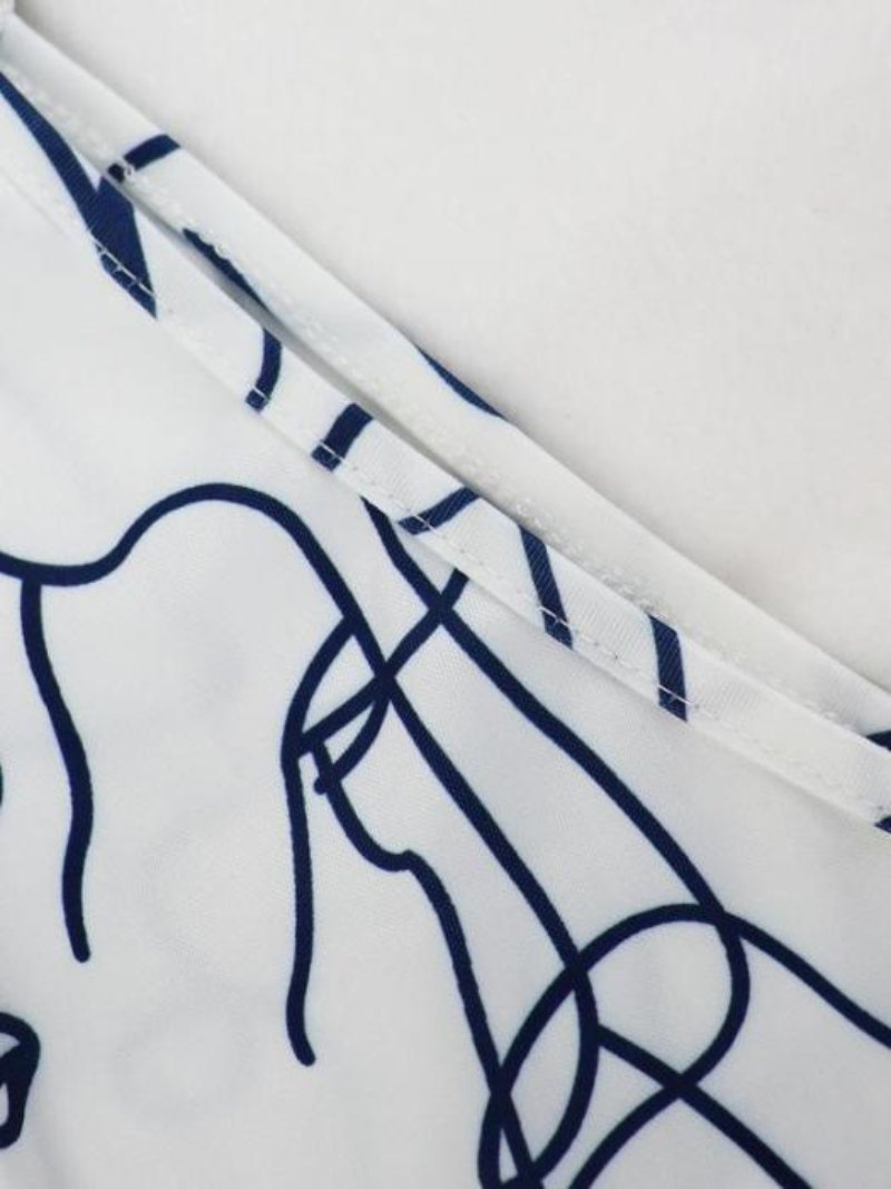 Abstract Line Art Jumpsuit-My Comfy Pant