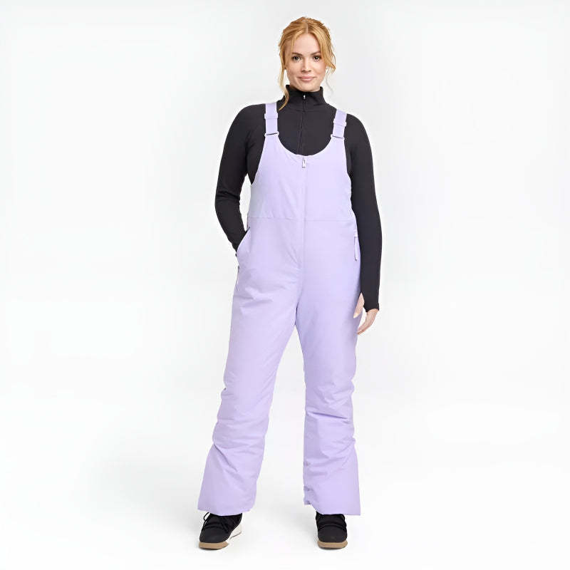 Adjustable Straps And Zip Pockets Bib Pants-My Comfy Pant