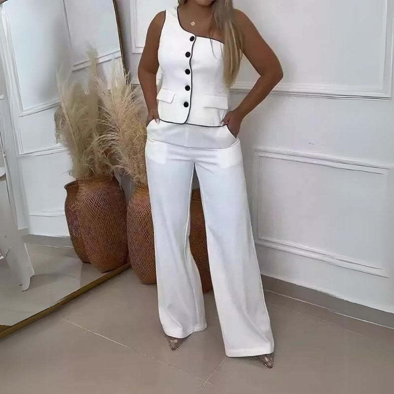 Asymmetrical Pant Set-My Comfy Pant