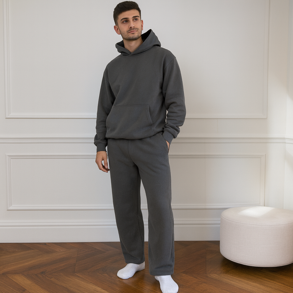 Casual Straight Fit SweatpantsCasual Straight Fit Sweatpants - Image 3