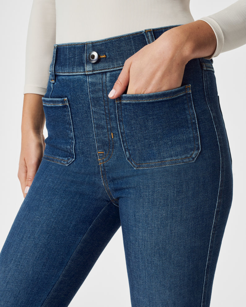 Body Sculpt Flare Denim-My Comfy Pant