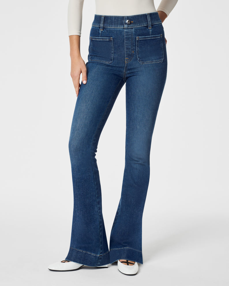 Body Sculpt Flare Denim-My Comfy Pant
