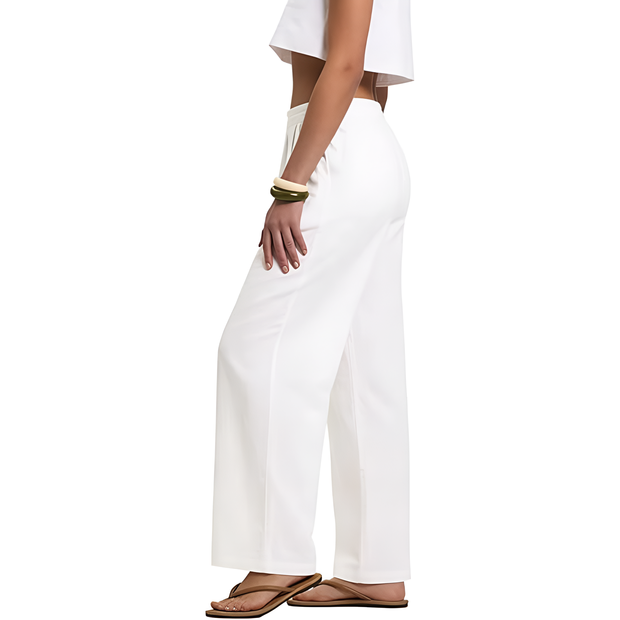 Wide Palazzo Casual Travel Trousers For Women