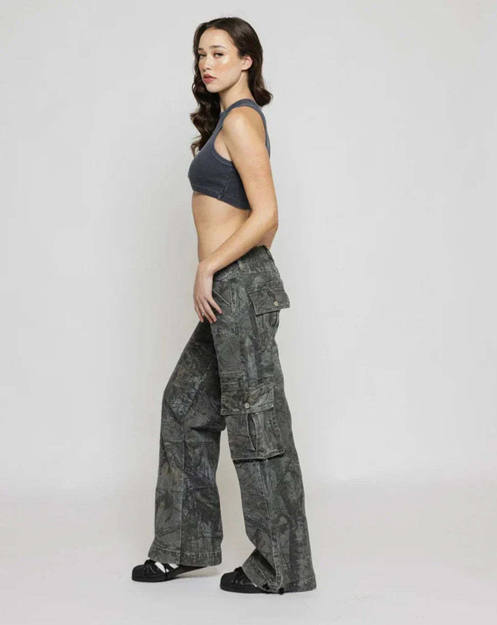 Urban Camo Cargo Pants-My Comfy Pant