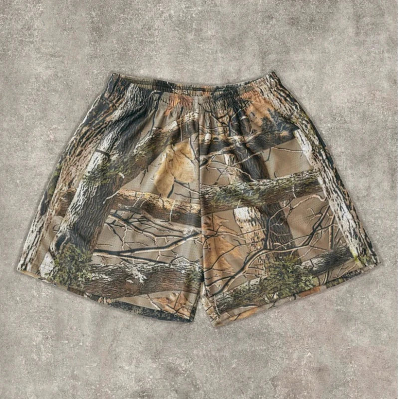 Cozy Camo Lounge Shorts-My Comfy Pant