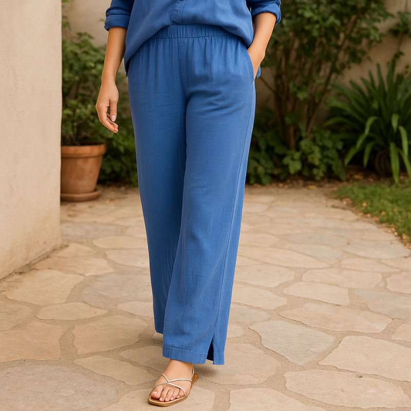 High-Waisted Super Wide-Leg Pants