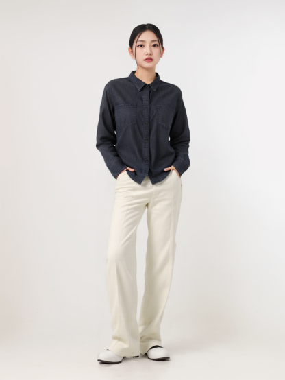 Casual Mid Rise Wide Length Pant-My Comfy Pant