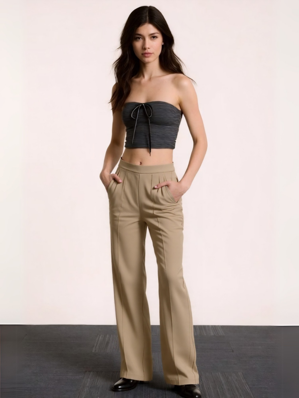 Casual Mid Rise Wide Length Pant-My Comfy PantCasual Mid Rise Wide Length Pant - Image 2