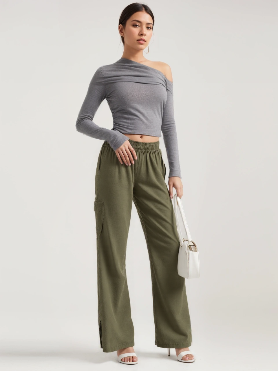 Casual Wide Length Pants For Summer-My Comfy PantCasual Wide Length Pants For Summer - Image 2