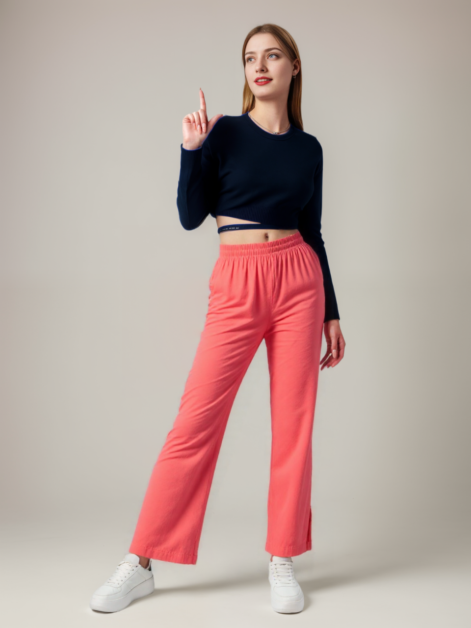 Casual Wide Length Pants For Summer-My Comfy PantCasual Wide Length Pants For Summer - Image 1