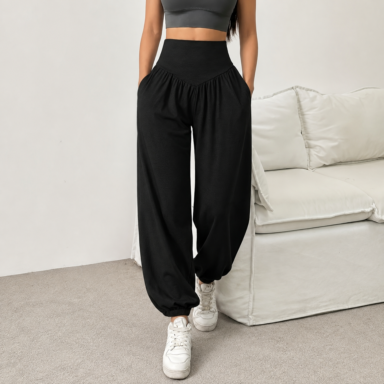 Stretchy Comfortable Fitness Pants For Running  For Women