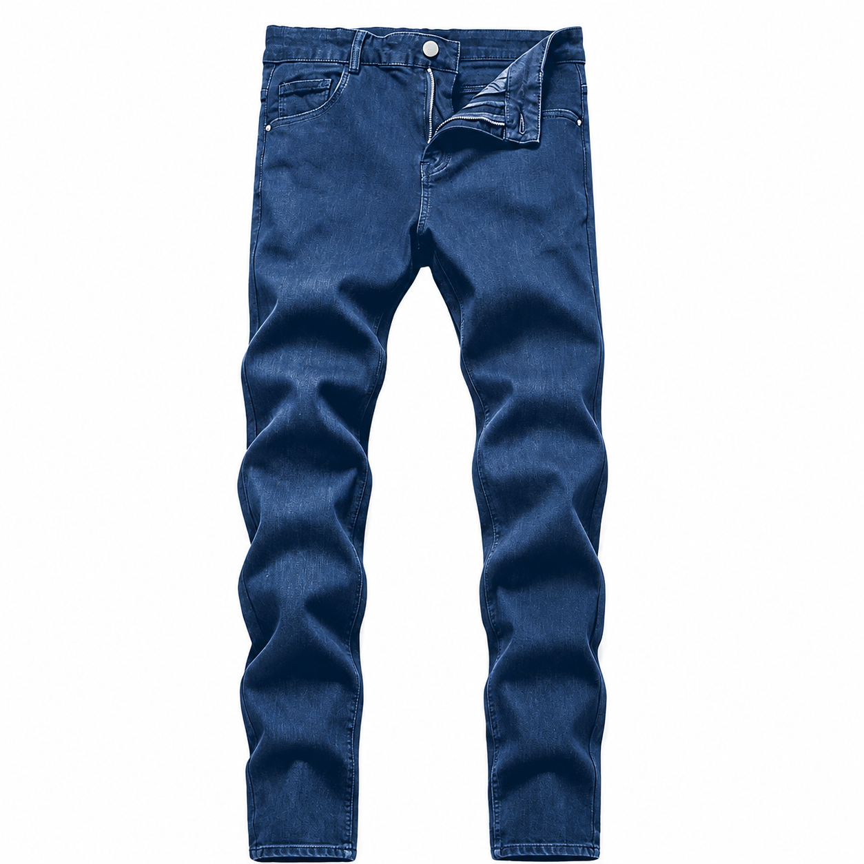 Casual Washed Wide Length Jeans For Men