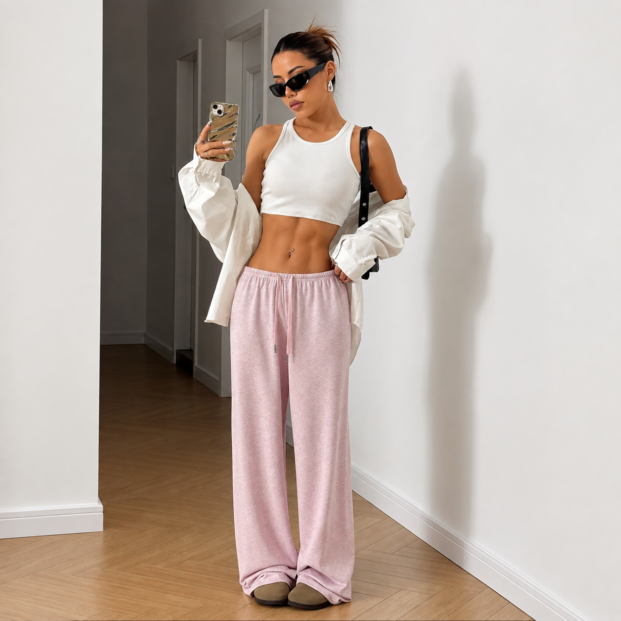 Casual Wide Oversized Loose Baggy Pants For Women