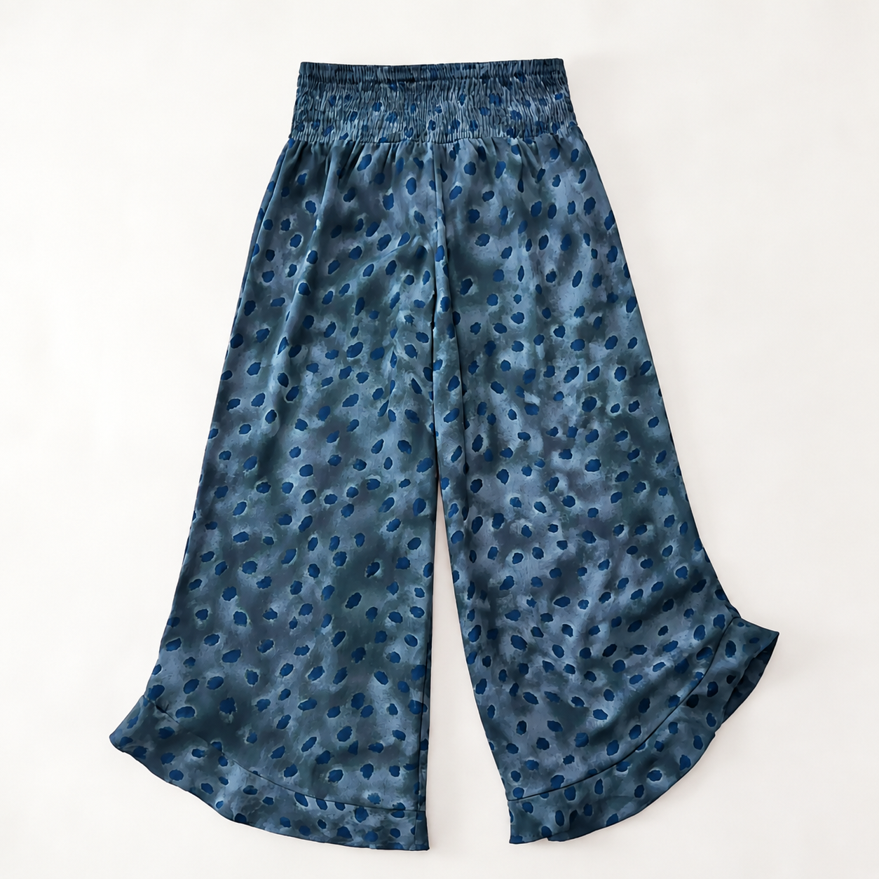 Casual Wide Loose Baggy Boho Floral Pants For Women