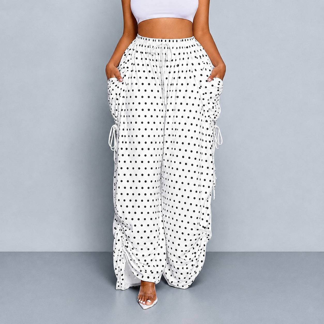 Casual Plus Size Loose Fit Pants For Women