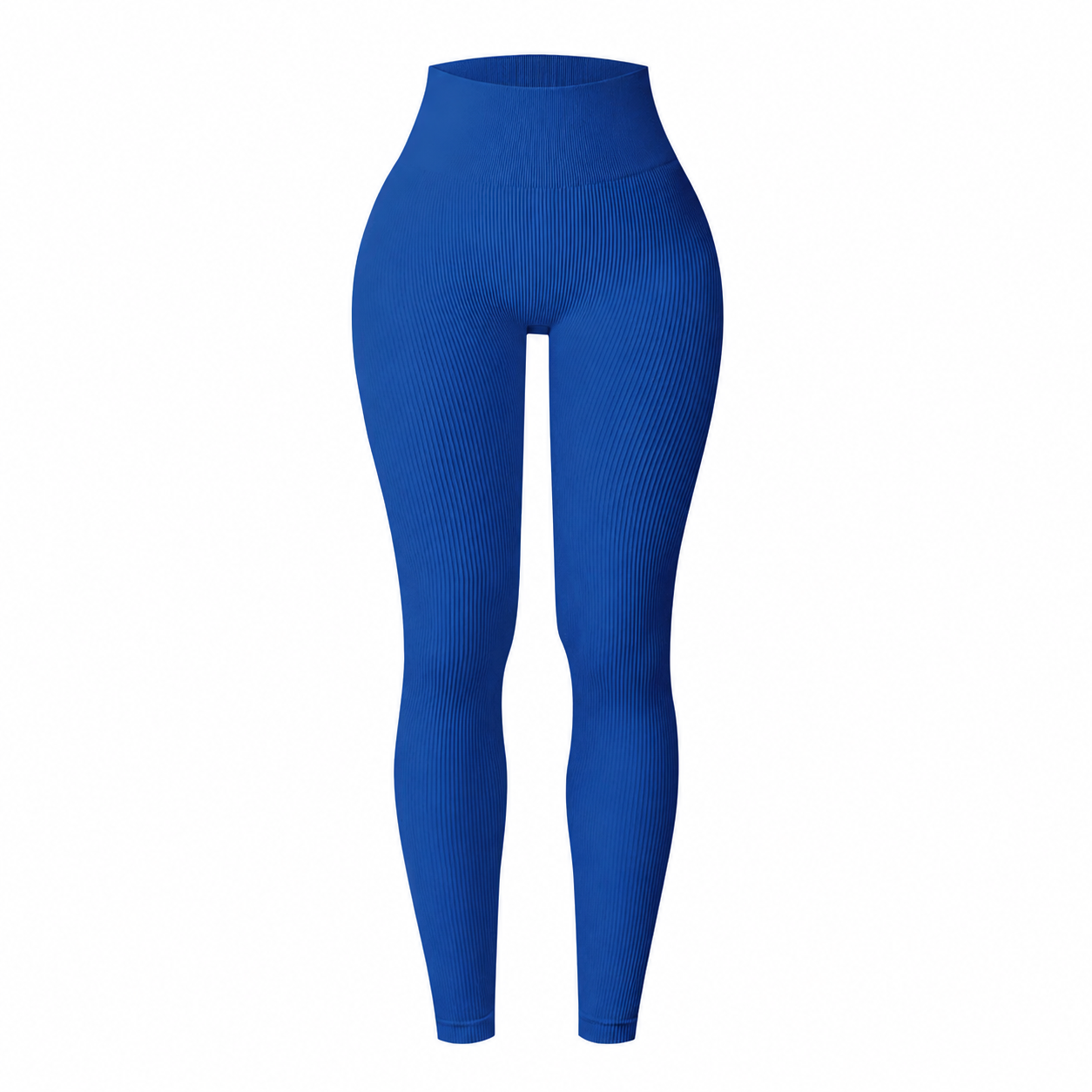 Soft Elastic Ribbed Compression Sports Pant For Women