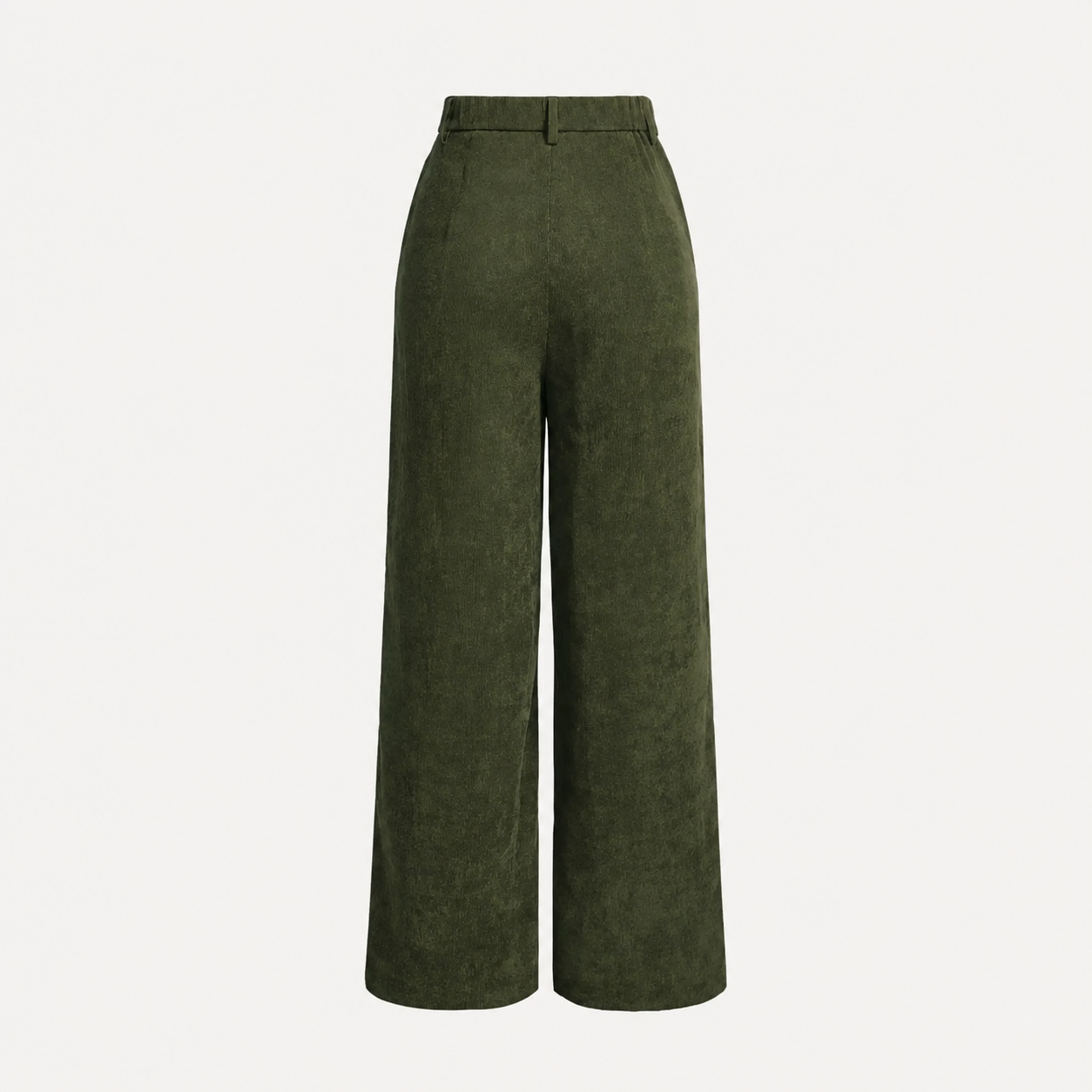 Casual High Rise Trousers Pants With Pockets For Women