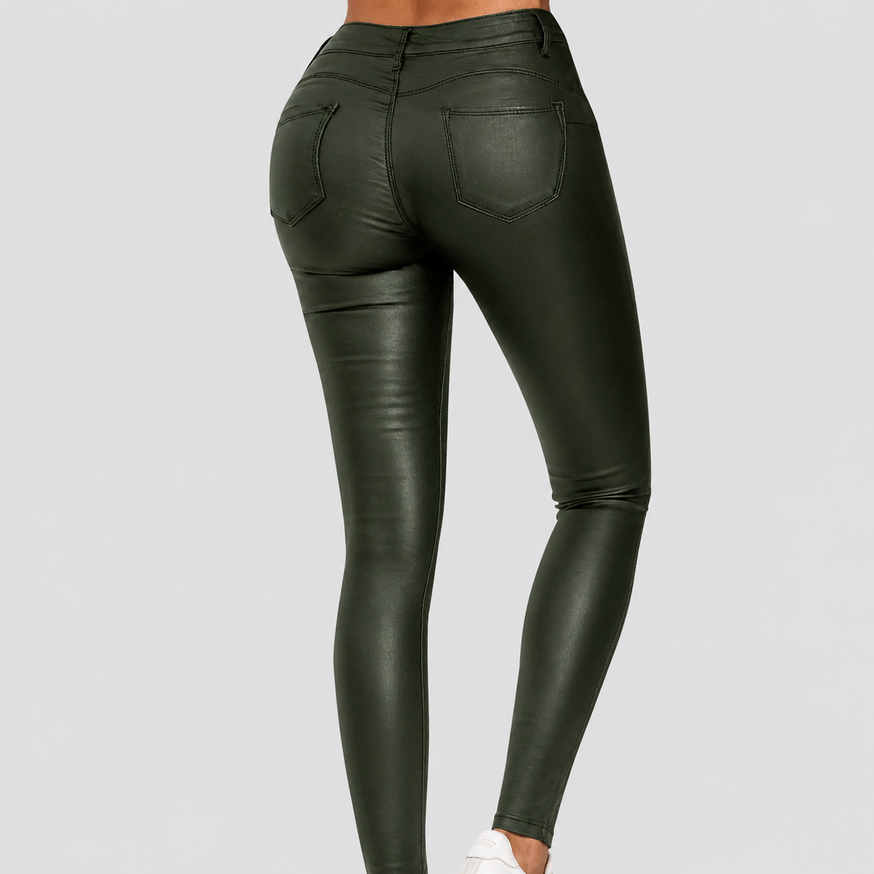 Fleece Lined Skinny Long Pants For Women