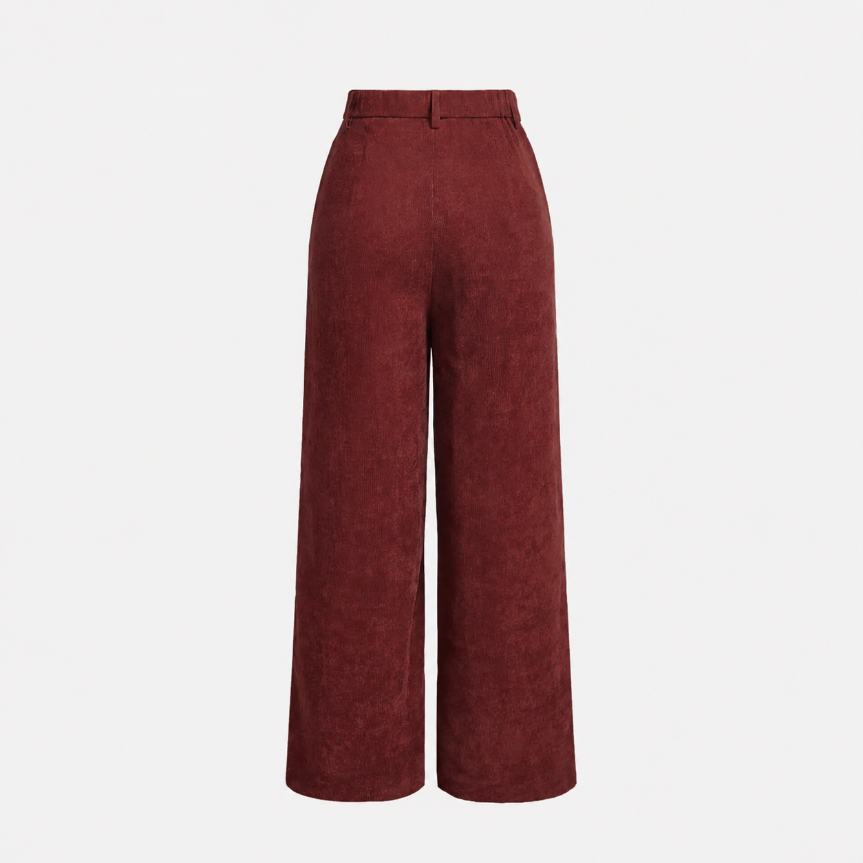 Casual High Rise Trousers Pants With Pockets For Women