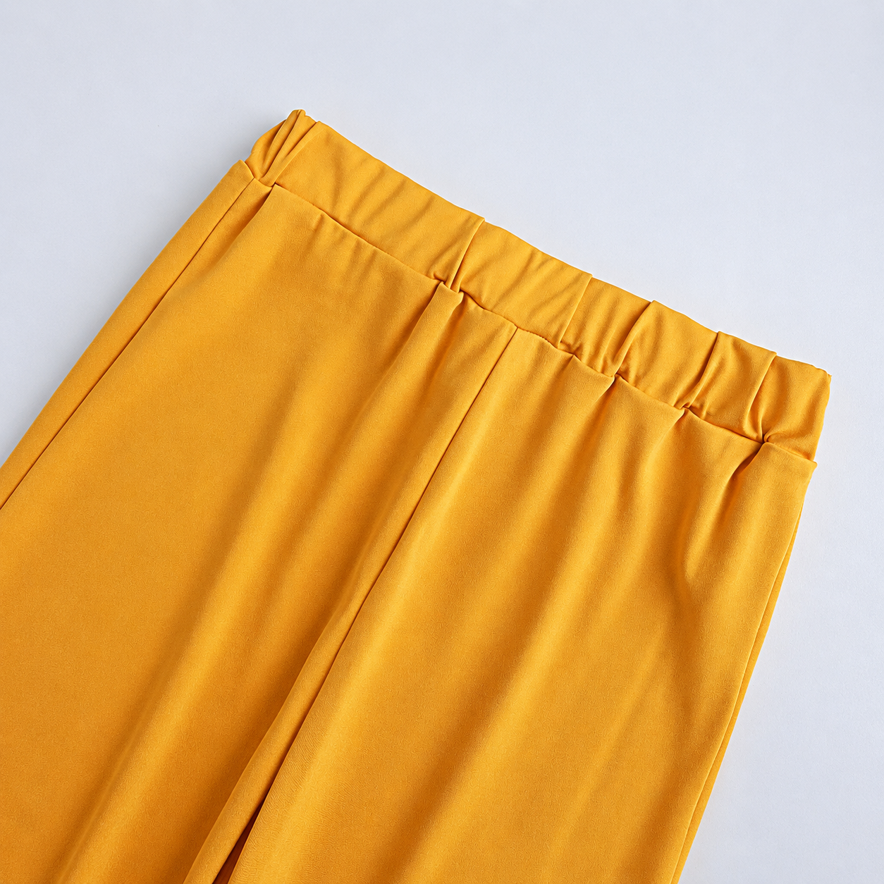 Casual Elastic Cargo Pants With Flap Pocket For Women
