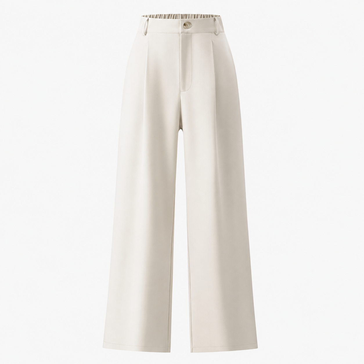 Casual Baggy Trousers Pants With Button For Women