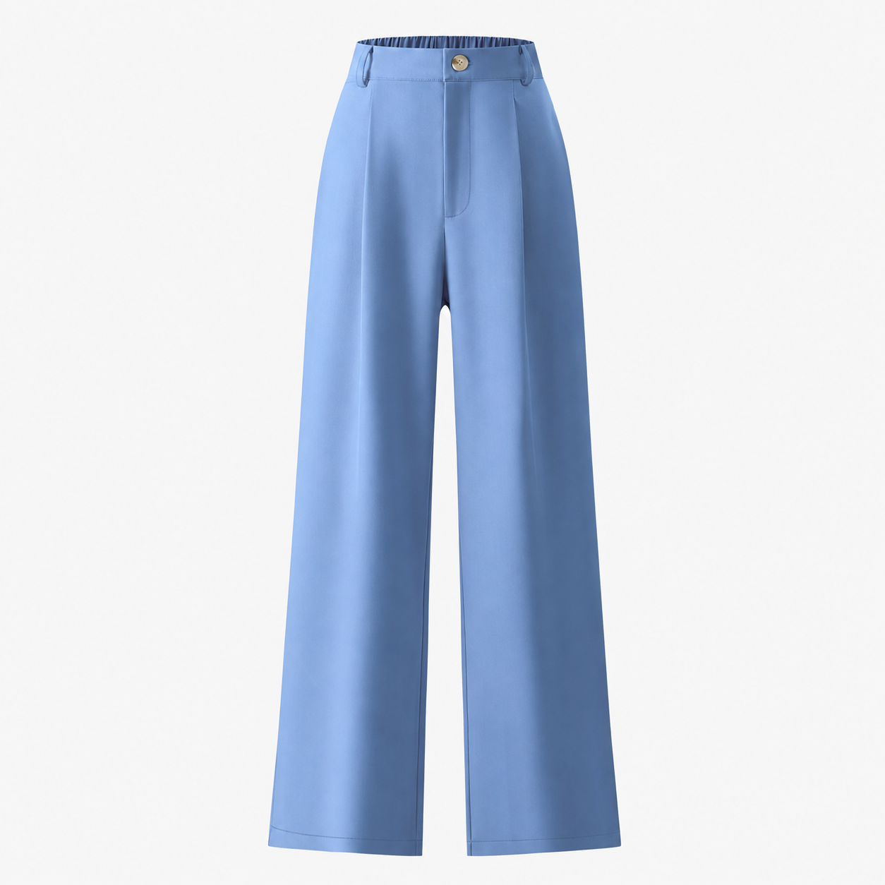 Casual Baggy Trousers Pants With Button For Women