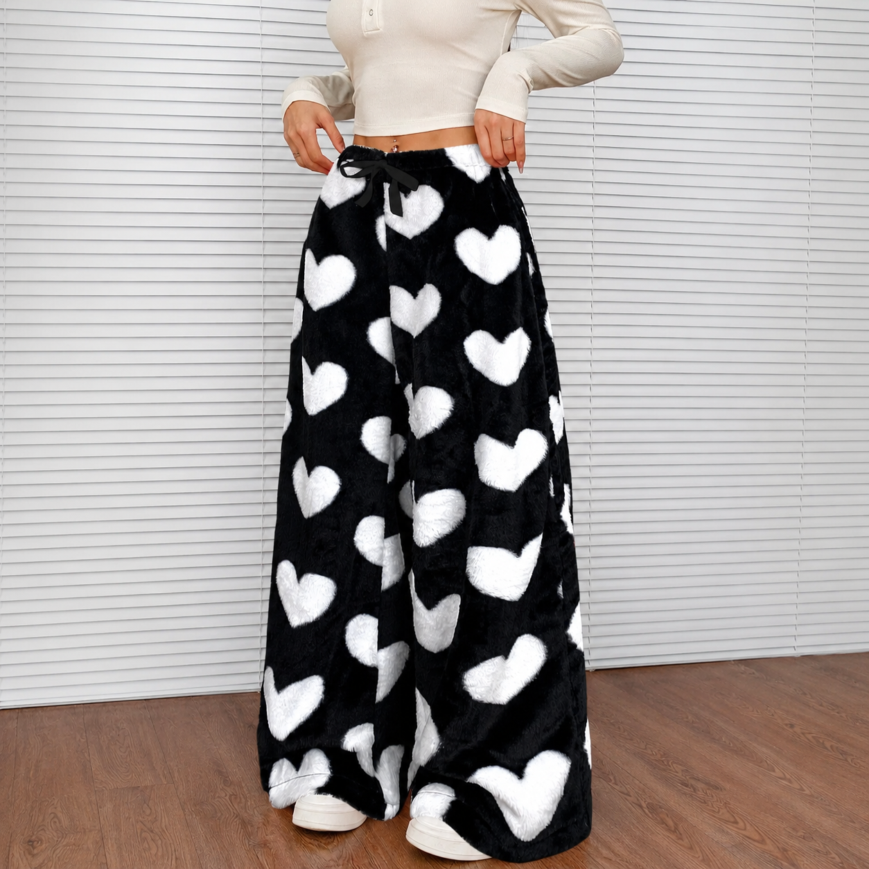Casual Wide Athleisure Streetwear Pants For Women