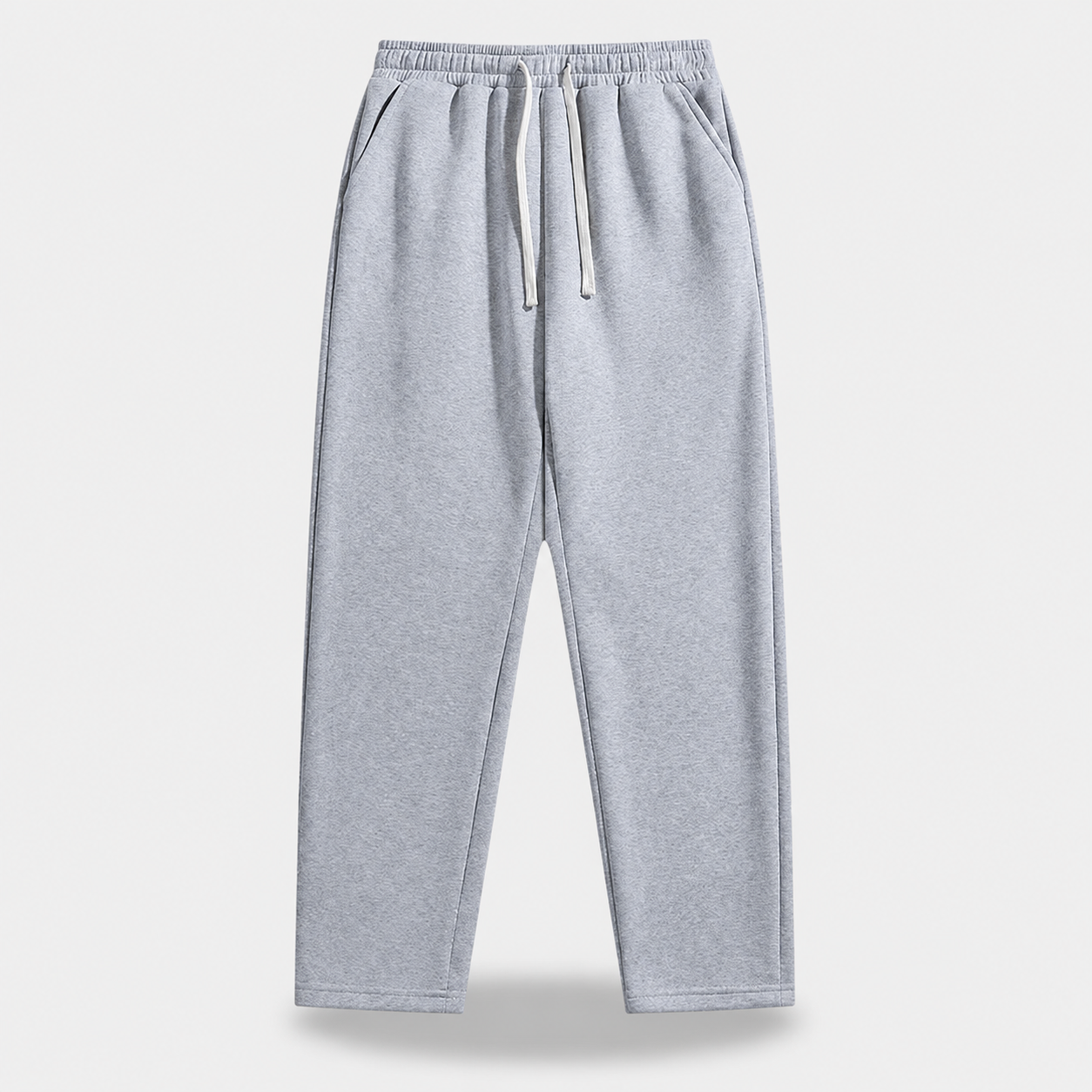 Loose Fit Drawstring Casual Cotton Pants with Pockets for Men