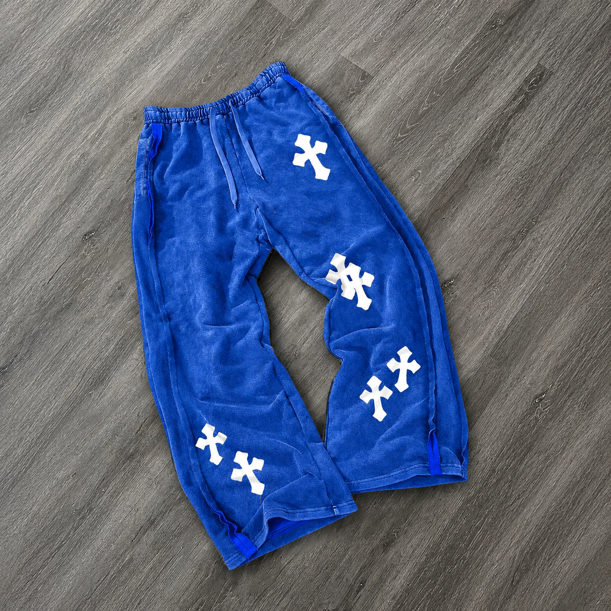 Casual Long Straight Washed Cotton Pants For Men