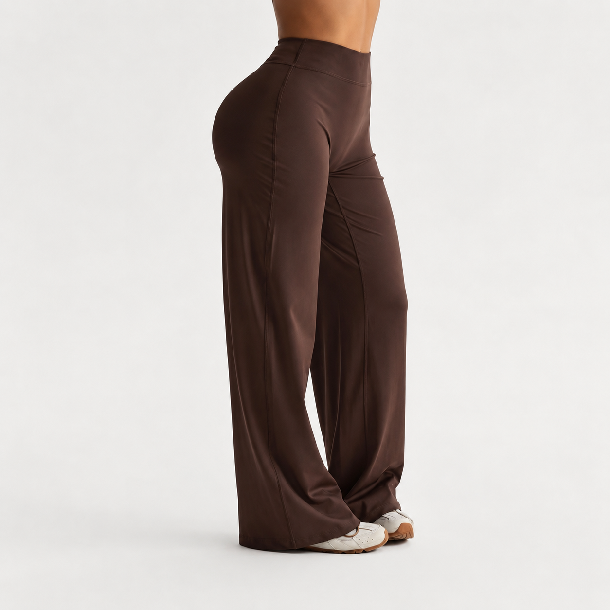 Casual Wide Flare Workout Sports Pants For Women