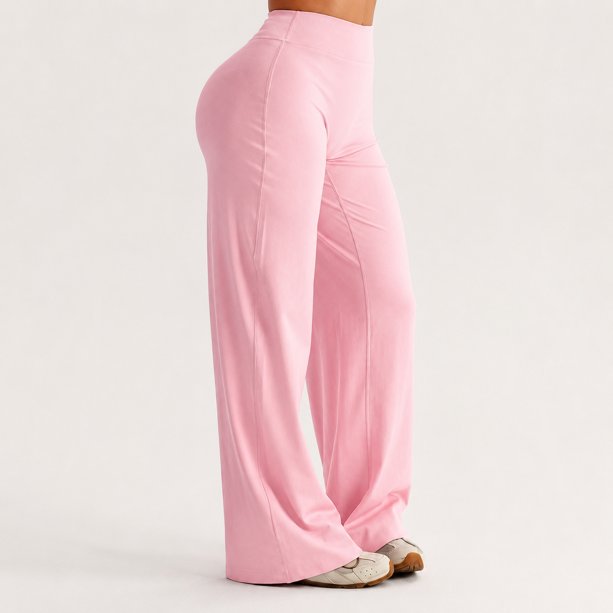 Casual Wide Flare Workout Sports Pants For Women