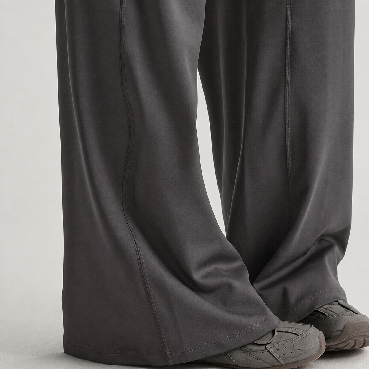 Casual Wide Flare Workout Sports Pants For Women