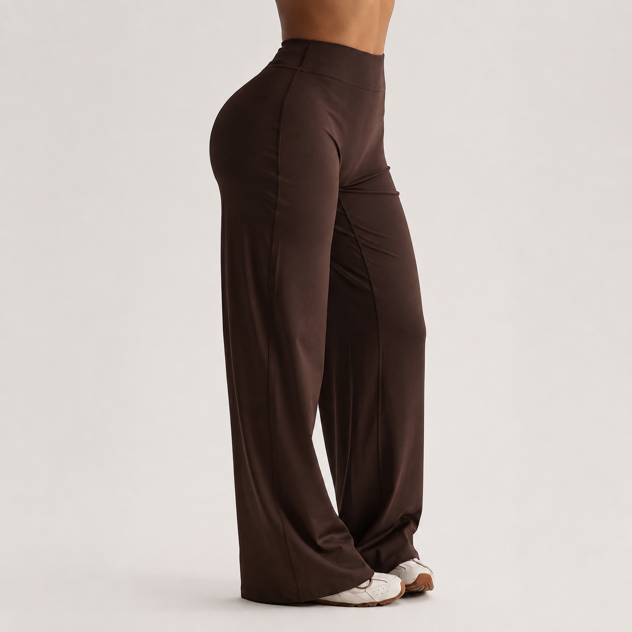 Casual Wide Flare Workout Sports Pants For Women